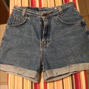 Levis girls shorts size 12 waist size 24
